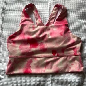 ISLA MOVEMENT longline sports bra pink Women's‎ SIZE MEDIUM